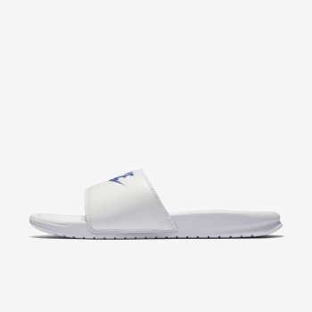 Nike Benassi - Sandaler - Hvide/Kongeblå | DK-35702